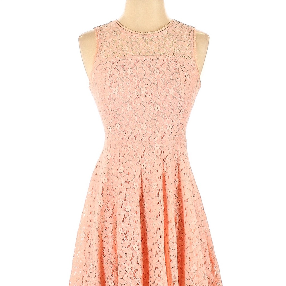 Urban Outfitters Dress, Pink Lace Spring Dress, Kimchi Blue, Girly Dress, Cute